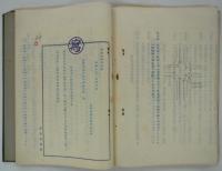 「区画整理局関係書類綴」　