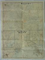 名所写真記事入　仙臺塩竃松嶋遊覧地圖　附岩切、石巻、金華山