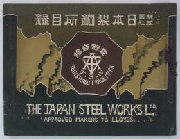 株式會社日本製鋼所目録　
