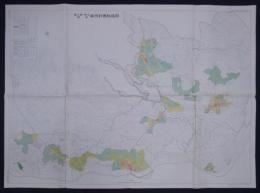 竜ヶ崎・牛久・取手都市計画総括図　昭和四十九年三月