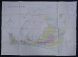 西遠広域都市計画構想図　昭和三十七年一月
