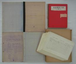 鳥居橋・浅川橋（長野県）　架設工事資料6点　