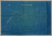 [仮題]　満鉄奉天附属地及び奉天市街　青焼平面図2枚　