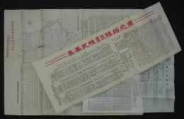 東北拓殖株式会社　創立資料3点　