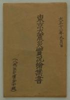 大正十二年九月一日　東京大震災実況絵葉書　（八枚一組定価金二十銭）