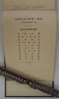 衛生陶器工事用図面　May,1933　