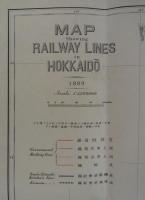 北海道鉄道線路図　明治三十二年四月　