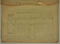 連合軍家族宿舎及兵舎建設工事費算定要領／概算及清算単価算出基礎内訳書　