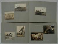 Runway Project at Tachikawa Air Base "Barber-Greene" Asphalt Plant & Paver in Operation 1955