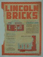 [英]　Lincoln Logs, America's National Toy/Lincoln Bricks　