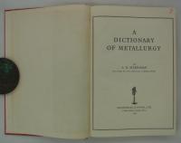 [英]　A Dictionary of Metallurgy　