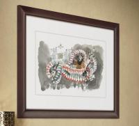 安野光雅限定版画・『少年時代』石見神楽　限定80部之内7番