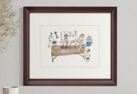 安野光雅限定版画・『少年時代』タマゴまんじゅう　限定80部之内7番