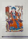 中国版画・年画　三国志・諸葛亮（諸葛亮孔明）