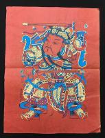 中国版画・年画　河北省武強・武強南関吉慶和記　一対