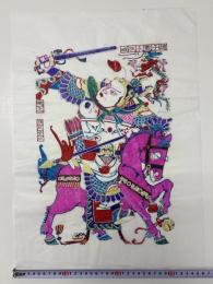 中国版画・年画　三国志・趙子龍（趙雲子龍）