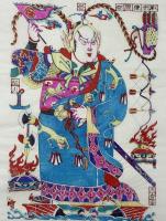 中国版画・年画　三国志・周瑜（知将周瑜）