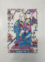 中国版画・年画　三国志・周瑜（知将周瑜）