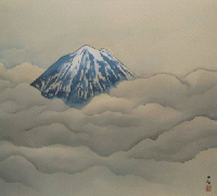 横山大観色紙