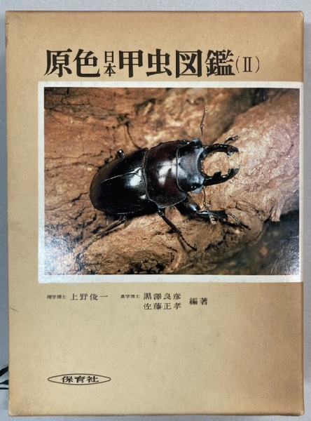 原色日本甲虫図鑑2(上野俊一、黒澤良彦、佐藤正孝 編著) / 古本、中古 