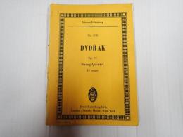 [洋］Edition Eulenburg 306 DVORAK：Op.81 String Quintet Eb Major Op. 97