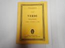 [洋］Edition Eulenburg 207 VERDI：String Quartet in e minor