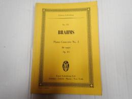 [洋］Edition Eulenburg 715 BRAHMS：Piano Concerto No.2 Bmajor Op.83