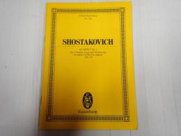 [洋］Edition Eulenburg 386 SHOSTAKOVICH：Quartet No.2 A major  Op.68
