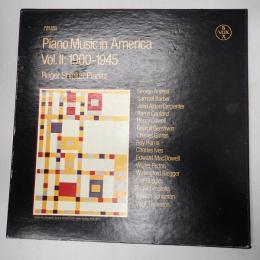 LP Piano Music in America Vol. II: 1900-1945