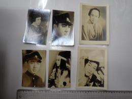 ブロマイド 長谷川一夫 6枚一括