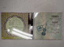 音楽CD ヴァイオリン・ソナタ フランク&フォーレ