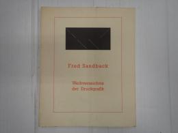 [独] Fred Sandback