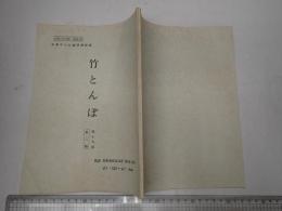 TV台本 竹とんぼ 19 第二稿