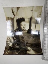 映画スチール 乙羽信子 直筆サイン入り 縮図