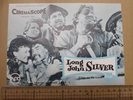 映画チラシ 海賊島 LONG　JOHN　SILVER