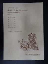 国立劇場上演資料集253 義経千本桜 河連法眼館 第28回歌舞伎鑑賞教室　1986・6