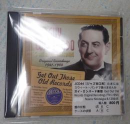CD Get Out Old Records Original Recordings 1941-1950　輸入盤