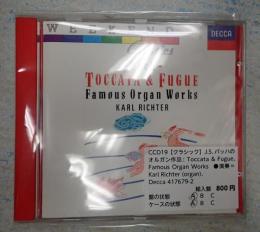 CD J.S.バッハ ： Toccata & Fugue, Famous Organ Works　輸入盤
