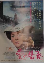 映画ポスター　愛の告発