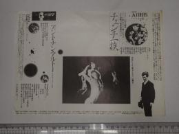 演劇チラシ チェンチ一族 アントナン・アルトー 天井桟敷