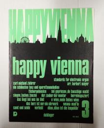 [独]楽譜　happy vienna 3　standards for electronic organ