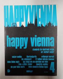 [独]楽譜　happy vienna 4　standards for electronic organ