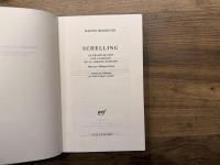SCHELLING  LE TRAITE DE 1809 SUR L'ESSENCE DE LA LIBERTE HUMAINE  edite par Hidegard Feick   Traduit de l'allemand par Jean-Francois Courtine