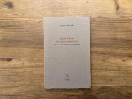 Etats d'ame de la psychanalyse   L'impossible au-dela d'une souveraine cruaute
