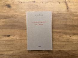 Le monolinguisme de l'autre  ou la prothese d'origine