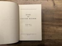 DIARY OF COTTON MATHER  1681-1724