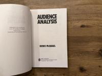 AUDIENCE ANALYSIS