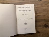 AN HISTORICAL SYNTAX OF THE ENGLISH LANGUAGE