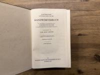 AUSFUHRLICHES LATEINISCHE-DEUTSCHCHES HANDWORTERBUCH  AUS DEN QUELLEN ZUSAMMENGETRAGEN UND MIT BESONDERER BEZUGNAHME AUF SYNONYMIK UND ANTIQUITATEN UNTER BERUCKSCHTIIGUNG DER BESTEN HILFSMITTEL   UNVERANDERTER NACHDRUCH DER ACHTEN VERBESSERTEN UND VERMEHRTEN AUFLAGE VON HEINRICH GEORGES