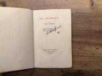 LE SERPENT  PAR PAUL VALERY   WITH A TRANSLATION INTO ENGLISH BY MARK WARDLE AND AN INTRODUCTION BY T. S. ELIOT